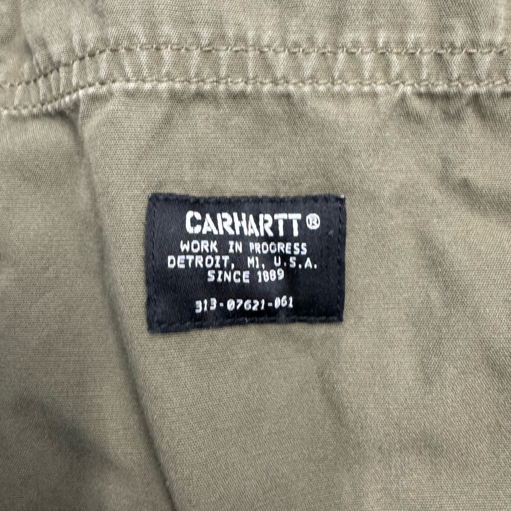 Carhartt Olive Green Utility Jumpsuit Size Small - Picture 3 of 5